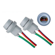 4X T10 Socket W5W Adapter Soft Rubber Light Lamp Holder Car Accessories Male to Female Wire Connector with Cable
