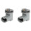 2X Tail Light Taillight Lamp Bulb Socket Assembly 81275-12501 for  RAV4 13-16 2.5L 1