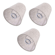 3X Small Lamp Shade Cloth Lamp Cover Chandelier Lamp Dust Cover Fabric Lamp Accessory for Table Lamp and Floor Light