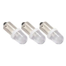 60Pcs BA9S 1895 H6W 53 57 Bayonet LED Light Bulbs for Car Map Lamp 12V White
