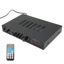 Amplificador digital estéreo Bluetooth 5 de 300W, altavoz para el hogar, negro, UE