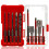 10-Piece Multi-Material Drill Bit Set with Hex Shank Extension Bars and Socket Adapter 2