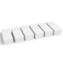 18 Stuks Hoofdeindestoppers voor aan de Muur, EVA-Schuim Anti-Schud Meubelbeschermers, Muurbeschermer, Bedgeluidstoppers, Hoofdeindebumpers