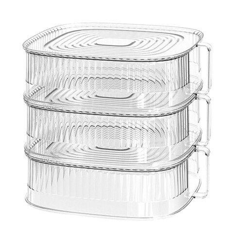 Couvercle alimentaire transparent pour bols – Grande capacité,