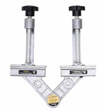 10-180 Adjustable Tube Welding Holder, Quick Release Right Angle Corner Pipe Alignment Clamp, 100mm Opening
