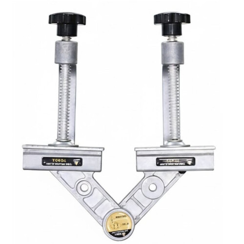 10-180 Adjustable Tube Welding Holder, Quick Release Right Angle Corner Pipe Alignment Clamp, 100mm Opening