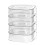 Couvercle alimentaire transparent pour bols – Grande capacité, 1