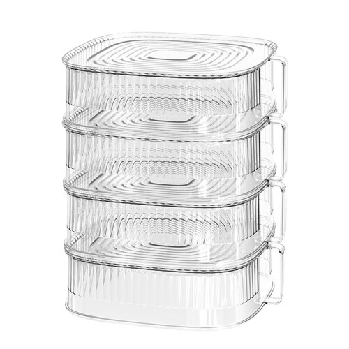 Couvercle alimentaire transparent pour bols – Grande capacité,