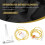 DA61-06796A Clip Drain Evaporator for ,Defrost Drain Clip AP5579885,with Defrost Temp Sensor DA32-0006W 3Pcs 3