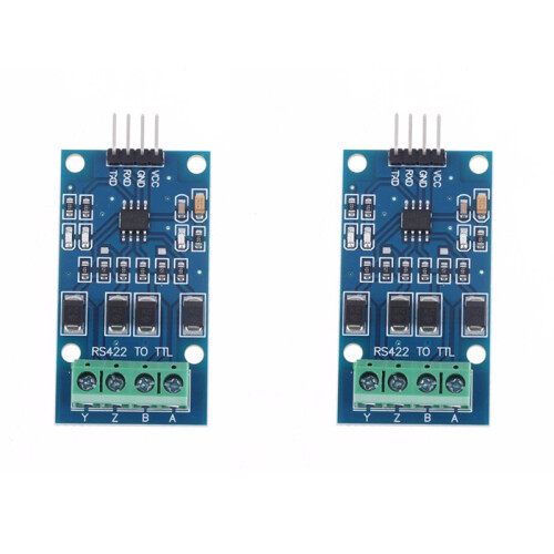 RS422 Mutual Conversion TTL Two-Way Signal Module Full Duplex 422 Turn Singl MAX490 to TTL Module 2pc 1