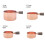 Measuring Cups and Measuring Spoon Scoop Wooden Handle Kitchen Measuring Tool 5