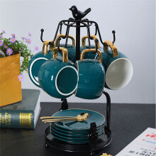 Coffee Cup Holder Tea Cup Storage Rack Tea Cup Rack Stand Freestanding Mug Cup Holders Cups Stand for Kitchen Counter A