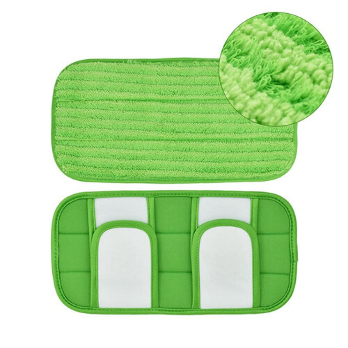 6PCS Wet/Dry Flat Mop Cloth Microfiber Floor Mop Replacement for  Sweeper Machine Washable Easy to Replace