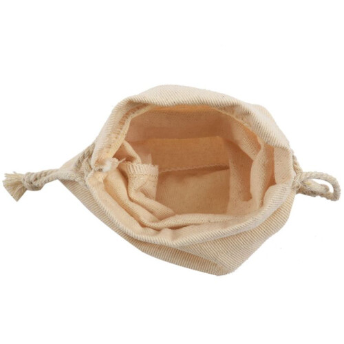 300 Pcs Small  Cotton Drawstring Bags 10X15 cm 2