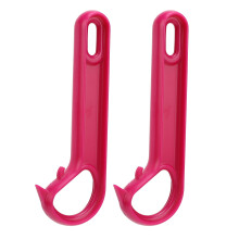 2 Stück lila ABS Ring-Pull-Dosenöffner 15 x 5,4 cm