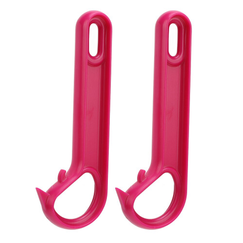 2 Stück lila ABS Ring-Pull-Dosenöffner 15 x 5,4 cm