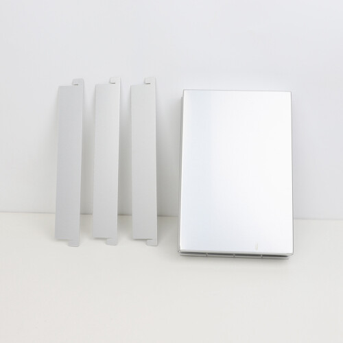 Battenberg Battenberg Cake Pan, Commercial Weight Anodised Aluminium, Silver B 2