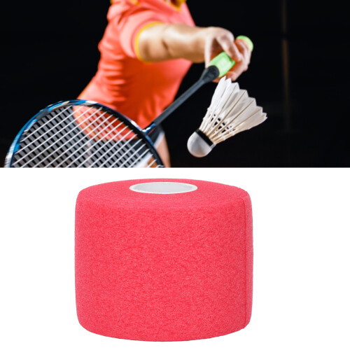 Badminton Grip Cushion Wrap 60mm 20m Red