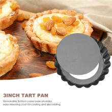 13 Sztuk Foremki do Tart Jajecznych, 3 Calowe  Patelnie do Tart Zdejmowane Dno, Foremka do Babeczek na Babeczki Blaszana Patelnia NarzęDzie do