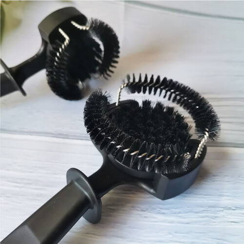 Spazzola per testa-gruppo da 58 mm con manico lungo 2