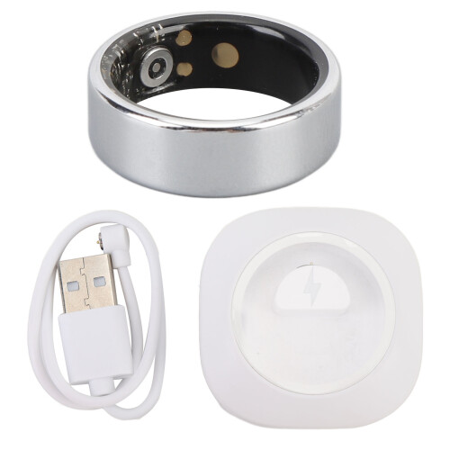 Bague connectée Modèle 10 - 20 mAh, Taille 10, Argent IP68 1