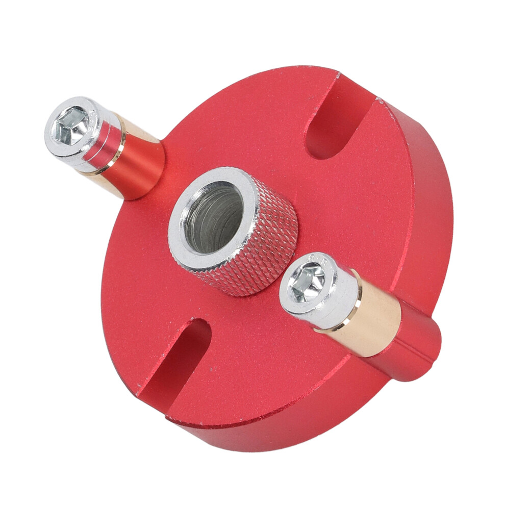 Self Centering Dowel Jig Aluminium Hole Red