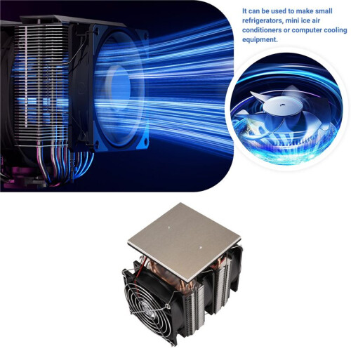 12V 120W Semiconductor Refrigeration Board Refrigerator Refrigeration Board High-Power Auxiliary Computer Cooling Board 2