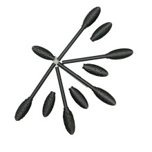Art Project Texture Tool Set, 5 Piece Oval Pattern Roller Kit, DIY Crafts Model Sticks 10PCS