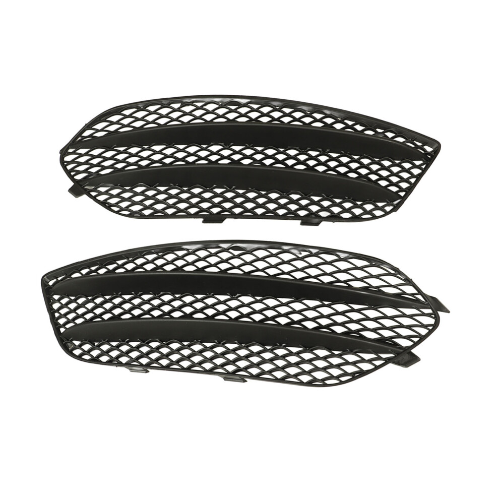 Mercedes Cla Class C117 Bumper Fog Grille Pair 7055741046162