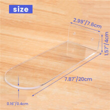 Floating Shoe Display Stand - 24 Shoe Shelf for Wall - Sneaker Levitation Display Shoe Wall Shelf