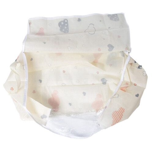 2X Storage Bag, Clothes Storage Comforter Storage Bag, Folding Organizer Bag with Handle, for Organizing Bedroom A 2
