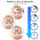 90 Pcs Forehead Thermometer Strips Adhesive Thermometer Strips Reusable Thermometer Stickers Discoloration Sticker 3