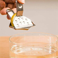 Presse-Citron En Acier Inoxydable, Pince à Citron Manuelle, Presse-Agrumes, pour la Maison, la Cuisine, Le Bar, 8 Pièces