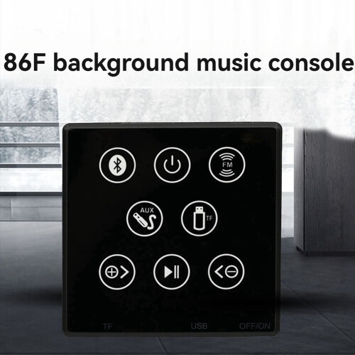 86F Bottom Box Control Panel Embedded  Playback, Home Background Music Host System Controller 1