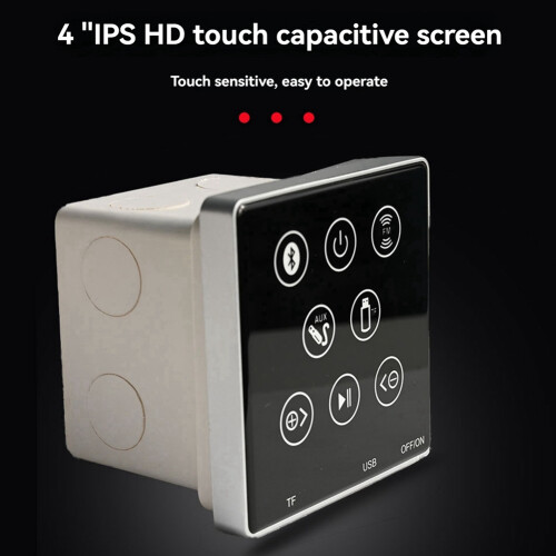 86F Bottom Box Control Panel Embedded  Playback, Home Background Music Host System Controller 2