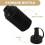 Beads Bottle, 600ml Foldable Gel-Ammo Bottle Holder Refill Container Liquid Toy Bead Holder Storage 3