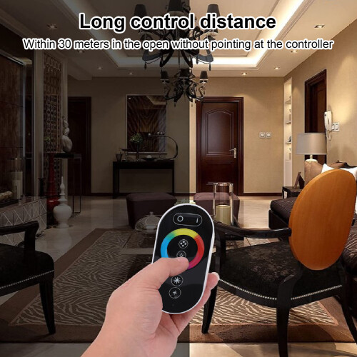RF Dimmer Controller 6 Keys Touch RGB LED for Strip Light DC5-24V 2