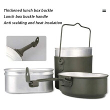 Camping Lunch Box Canteen Cup Pot for Picnic Travel Water Cup Bowl Outdoor Cooking Cookware Set Camping Supplies