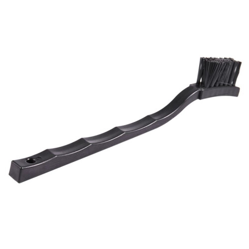 10 Pcs Black Non Slip Handle PCB Rework ESD Anti Static Dust Brush 17cm 2