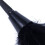 3Pc Fashion Turkey Feather Duster with Black Plastic Handle Cleaning Tool(Black)35cm 8