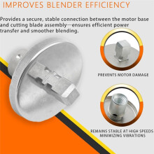 502696 Blender Drive Coupling Fits for Waring Commercial Blender CB15 CB15T Cutting Blade Assembly