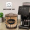 Coffee Filter Holder Storage for Coffee Bar Accessories Beautiful Coffee Filter Storage Container and Dispenser 7