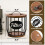 Coffee Filter Holder Storage for Coffee Bar Accessories Beautiful Coffee Filter Storage Container and Dispenser 8
