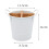 2X Kitchen Cutlery Organizer Knife Stand Storage Holder Separate Spoon Fork Chopstick Kitchenware Cooking Tool White 6