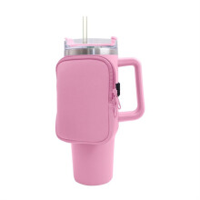 Wasserflaschenbeutel, für 18-40 Oz Wasserbecherhalter, Fitnessstudio-Trinkglas-ZubehöR für Damen und Herren zum Laufen, Spazierengehen