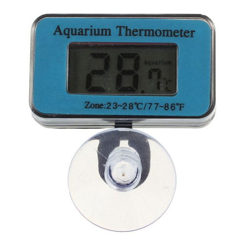 4X Acquario Termometro Digitale LCD Sommergibile Impermeabile 1