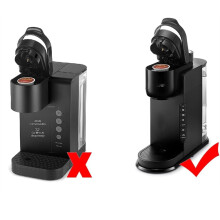 Replacement Parts Water Reservoir with Filter Holder and 3 Charcoal Water Filters,for K-Express Coffee Maker Only