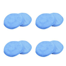 40X Cuscinetti per la Pulizia di Applicazione 'Unghia Della Spugna Della Schiuma di Microfiber Della Lucidatura 'Automobile