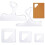 Food Board Handle Template Clear Cutting Board Router Template with Woodworking Stroke Template Laser Cutting Guide Tool 6