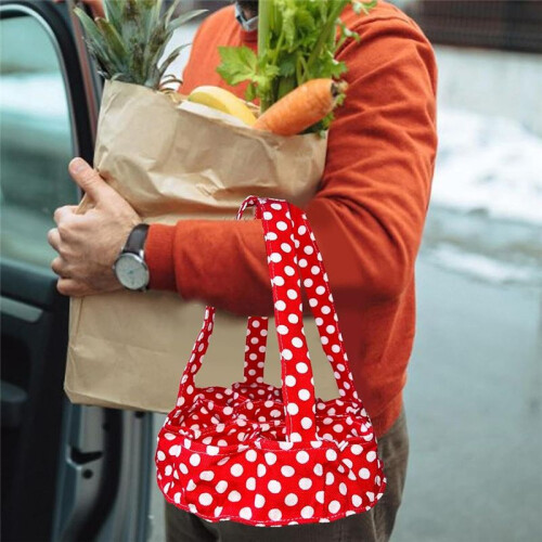 Egg Basket for Fresh Eggs,9 Pouches Egg Bags Holder with Handle,Portable Eggs Holder Bag 1